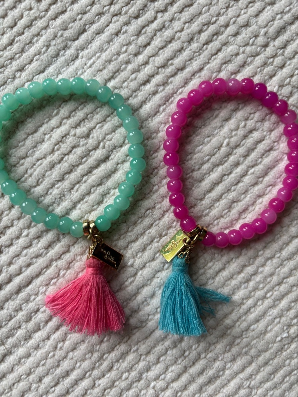 Lilly Pulitzer bead bracelet set